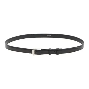 CELINE Logo Printed Buckled Belt