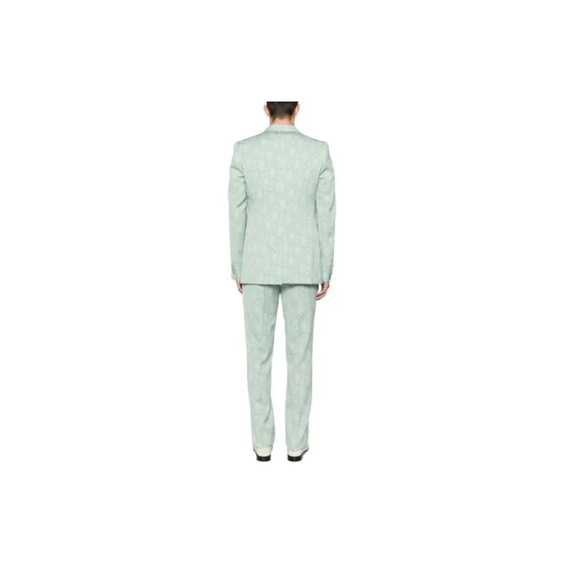 DRIES VAN NOTEN Business Suits Men's Green-2