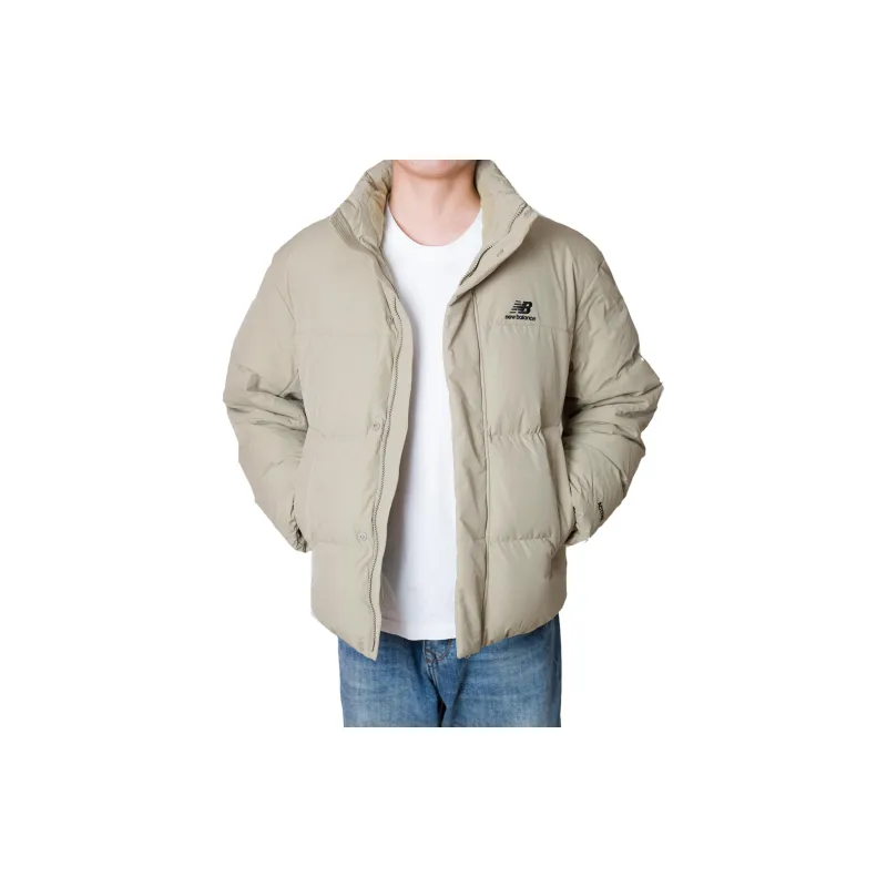 New Balance Down Jackets Men Khaki-10