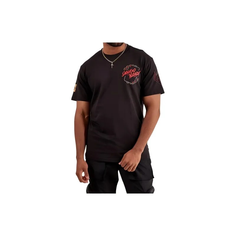 PUMA T-Shirts Men Black-2