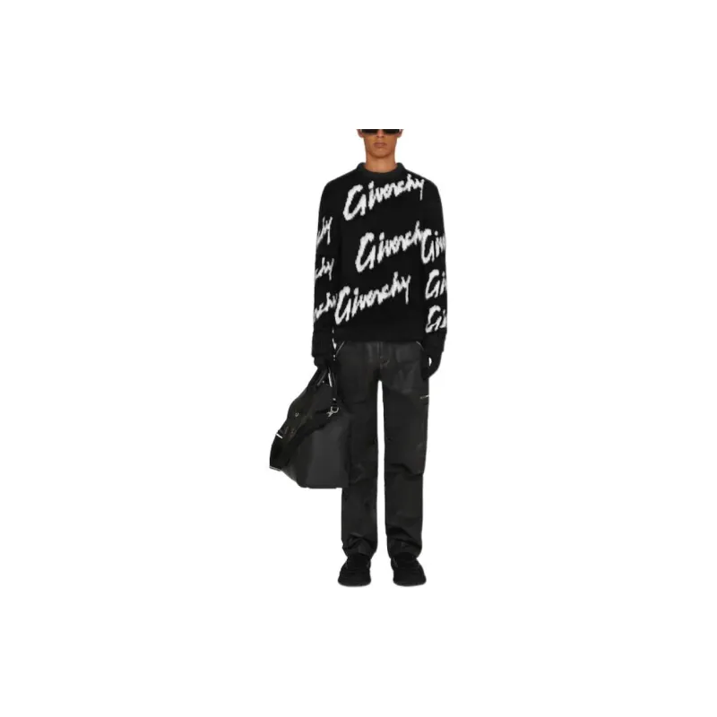 Givenchy Intarsia Mohair Crewneck-1