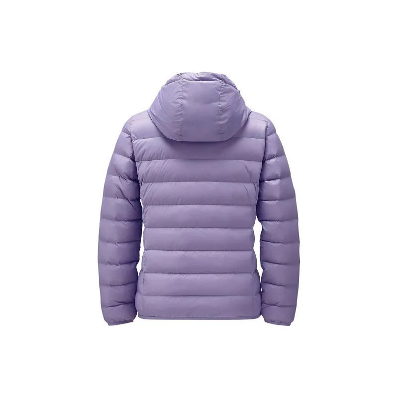 Skechers Basic Sports Series Down Jacket Women's Purple Mist-1