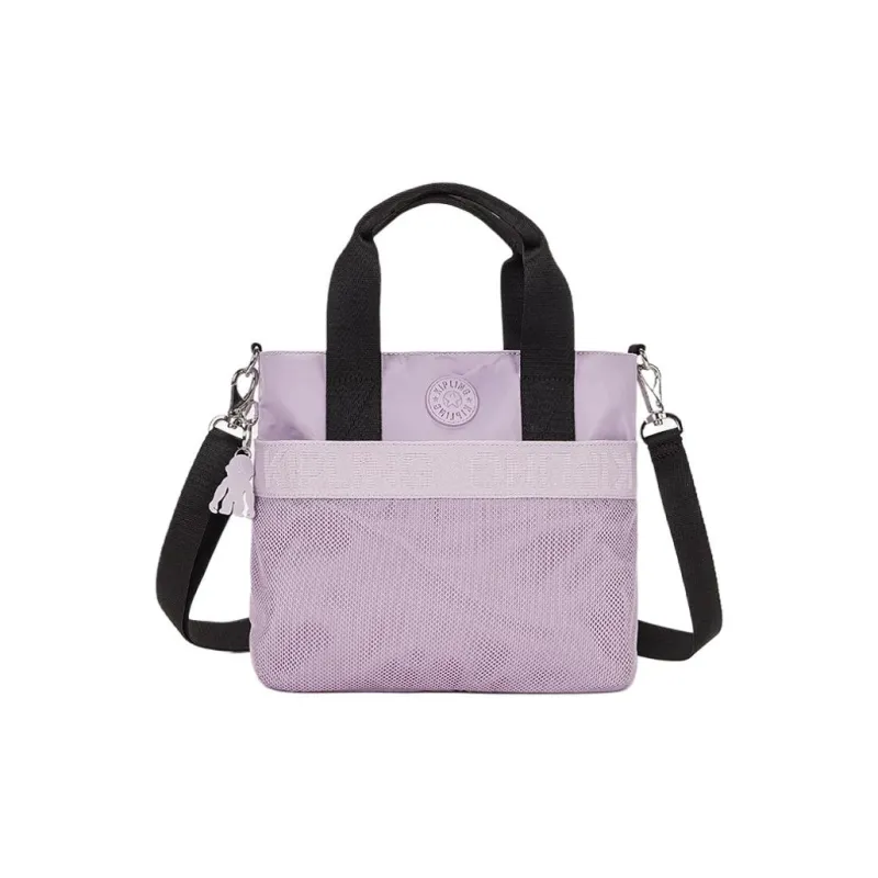 Kipling Polyester Shoulder Bag, Crossbody Bag, Handbag Small Size Women's Pink Purple-0