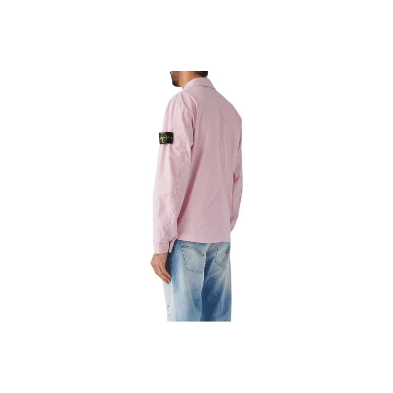 STONE ISLAND Compass appliqué Ripstop Overshirt-3