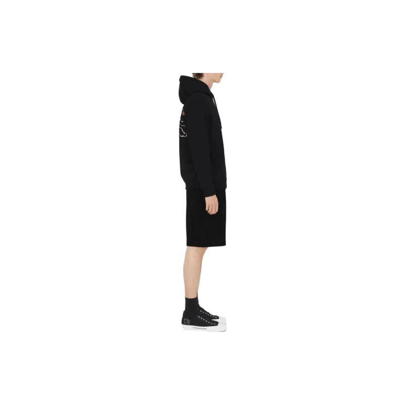 Burberry Check Ekd Cotton Hoodie-3