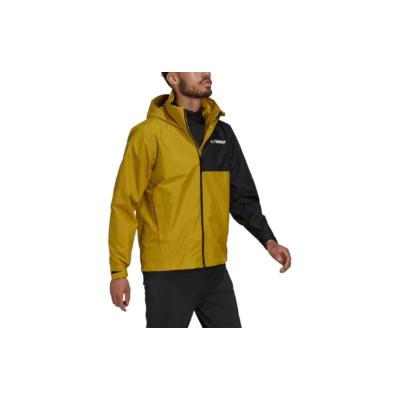Adidas Adidas Terre Windproof And Waterproof Windbreaker Jacket Men's Black-3