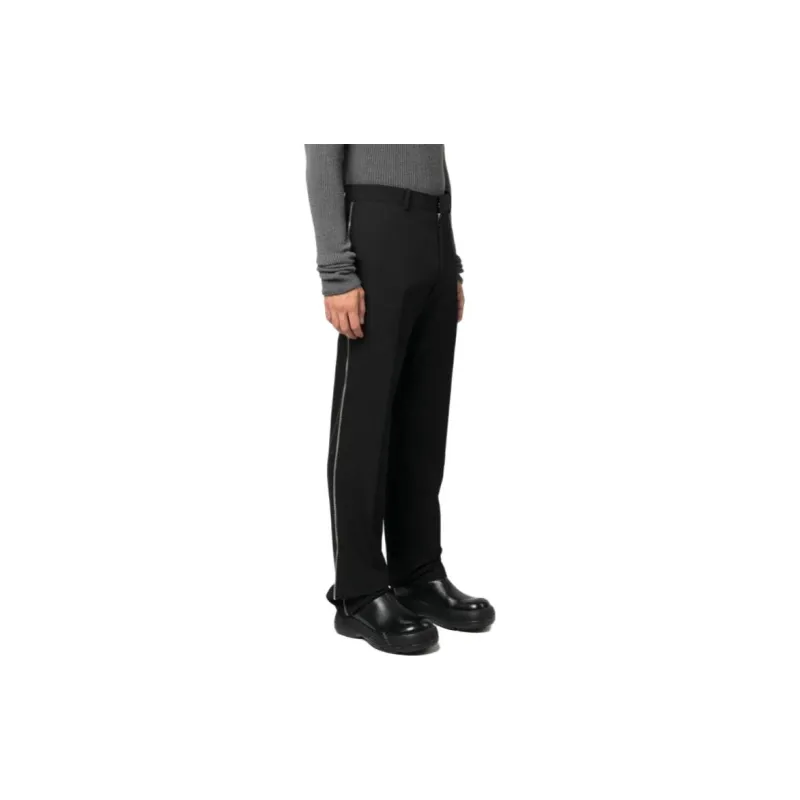 OFF WHITE High Waist Straight Leg Pants-2
