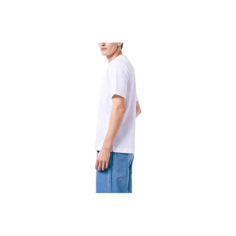 LACOSTE T Shirts Men White-4