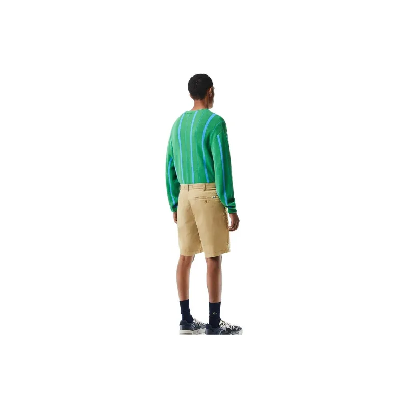 LACOSTE Casual Shorts Men Khaki-3