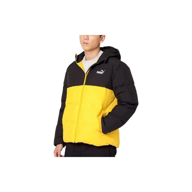 PUMA Down Jackets Men Yellow-4