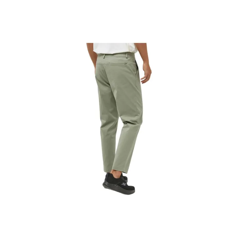 Skechers Sports Life Collection Casual Pants Men's Rock Blue Grass Green-2