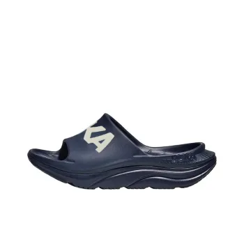 HOKA ONE ONE Ora Athletic Slide Varsity Navy White