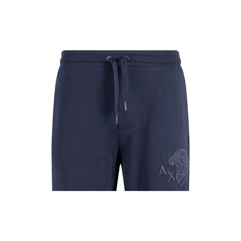 ARMANI EXCHANGEAE SS24 Knitted Sports Pants Men's Night Blue-7