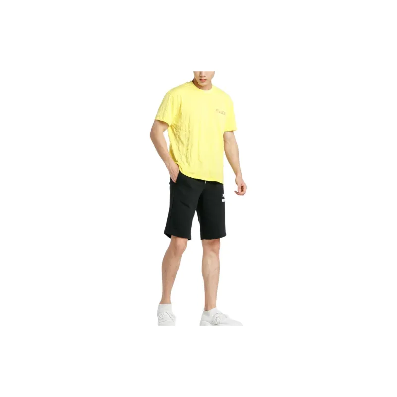 PUMA T Shirts Men Yellow-2