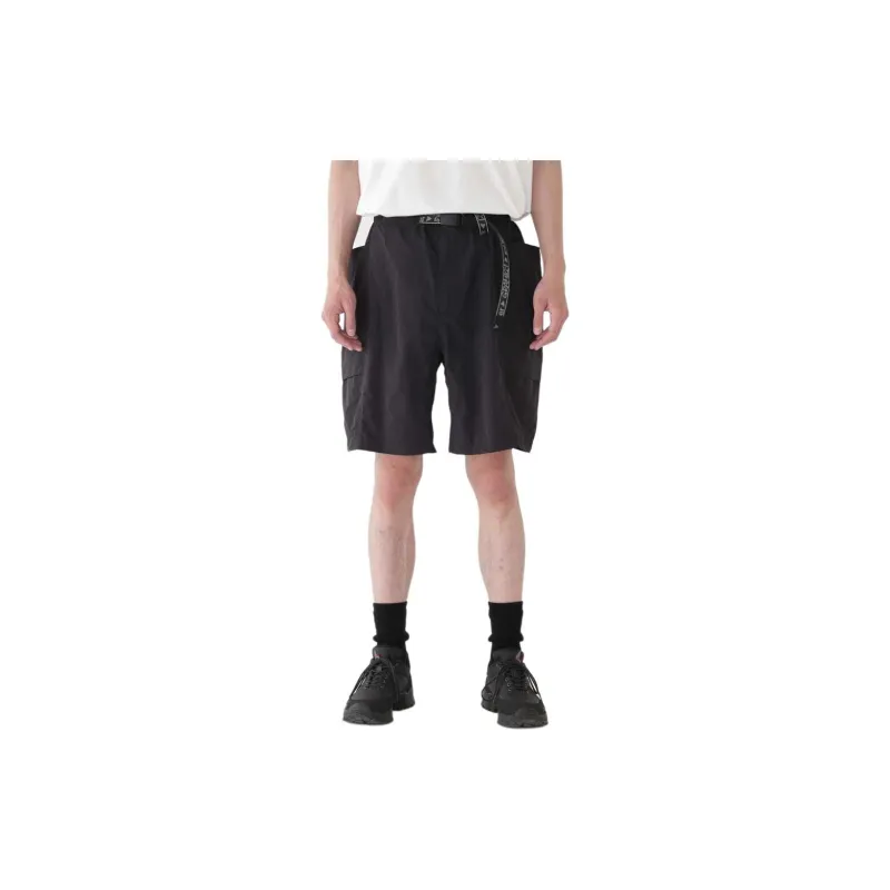 And Wander x Gramicci SS24 Casual Shorts Unisex Black-1