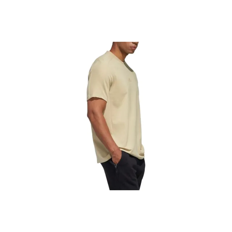 Adidas T-Shirts Men Yellow-2