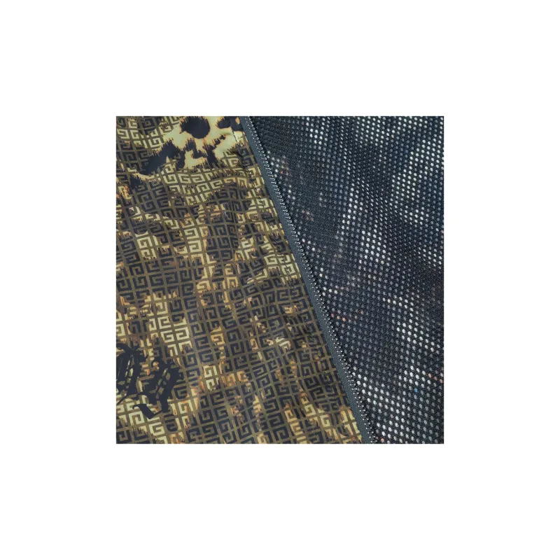 Givenchy Hooded Windbreaker In Printed Nylon-6