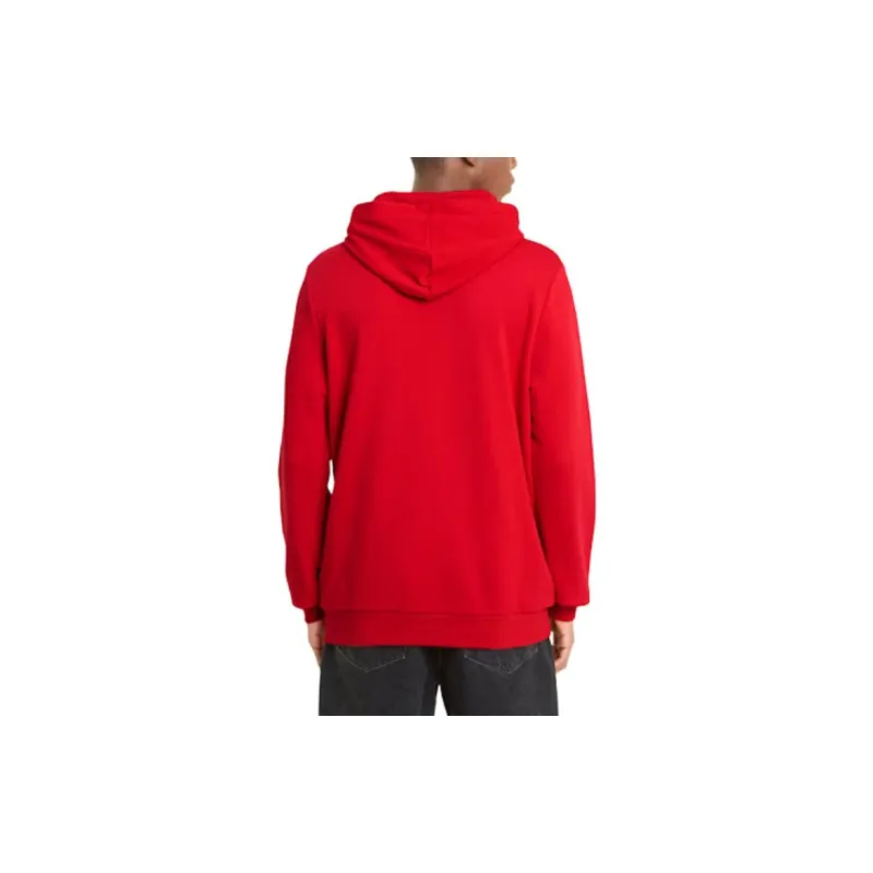 PUMA Essentials Big Logo Hoodie Sweatshirt Men's Red-4