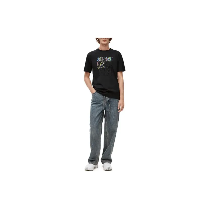 LOEWE T Shirts Men Black-2