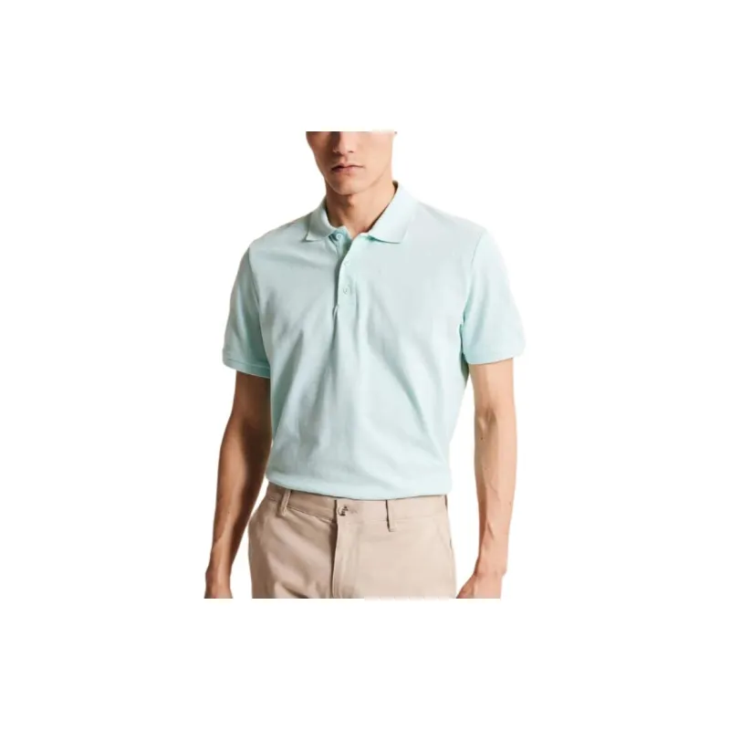HUGO BOSS Logo embossed Piqué Polo Shirt-3