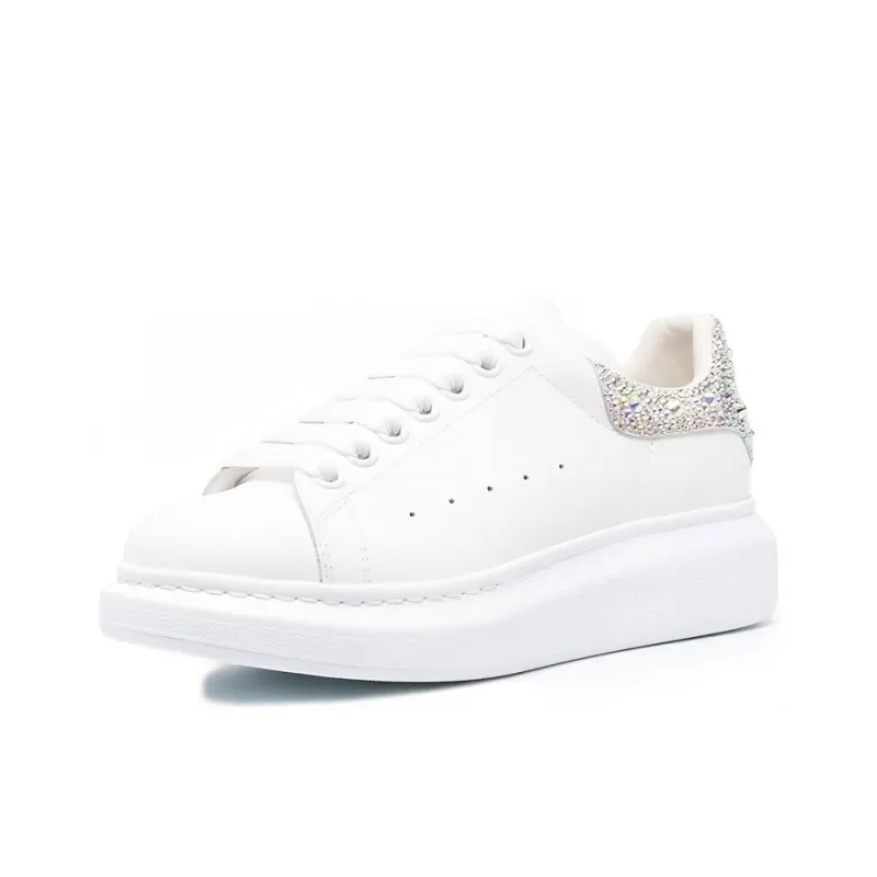 Alexander McQueen Oversized White Crystal Women's-2