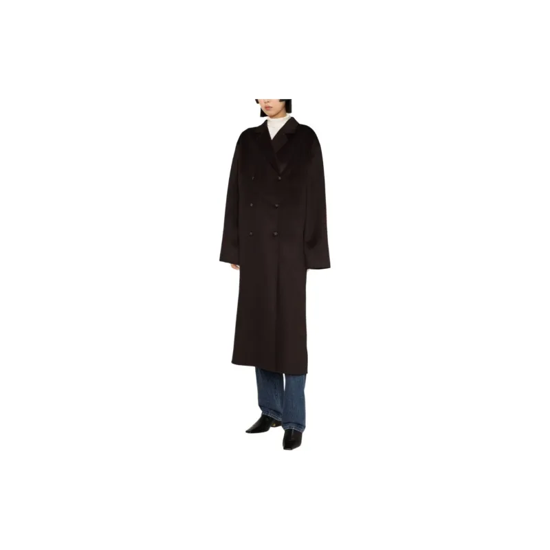 TOTEME Signature Double breasted Wool Coat-2