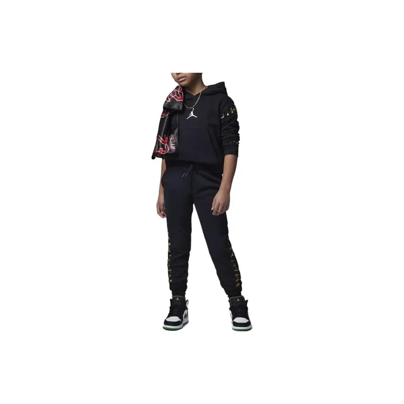 Jordan Sweatshirts Kids Black-1