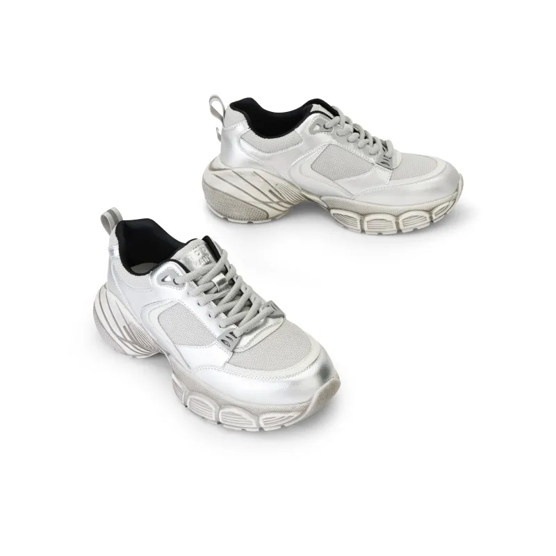 TOOMANYSHOES Dusty Bag Anti-Slip And Wear-Resistant Height Increasing Low-Top Chunky Sneakers Unisex-3