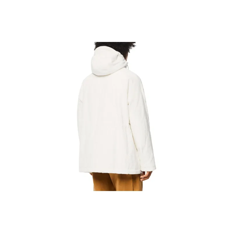 LOEWE SS21 Parka Coat Men's White-4