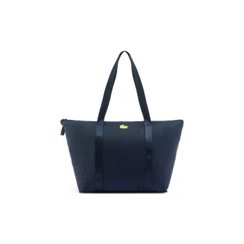 LACOSTE Polyamide Tote Bag, Shopping Bag, Handbag, Shoulder Bag Medium Size Women's Cerulean