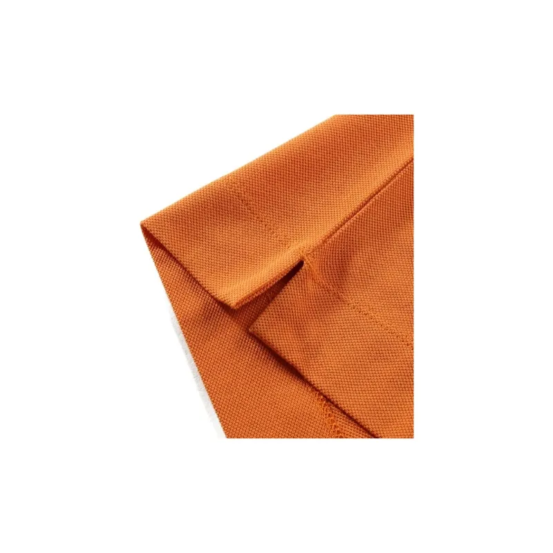 Zegna SS24 Polo Shirt Men's Bright Orange-3
