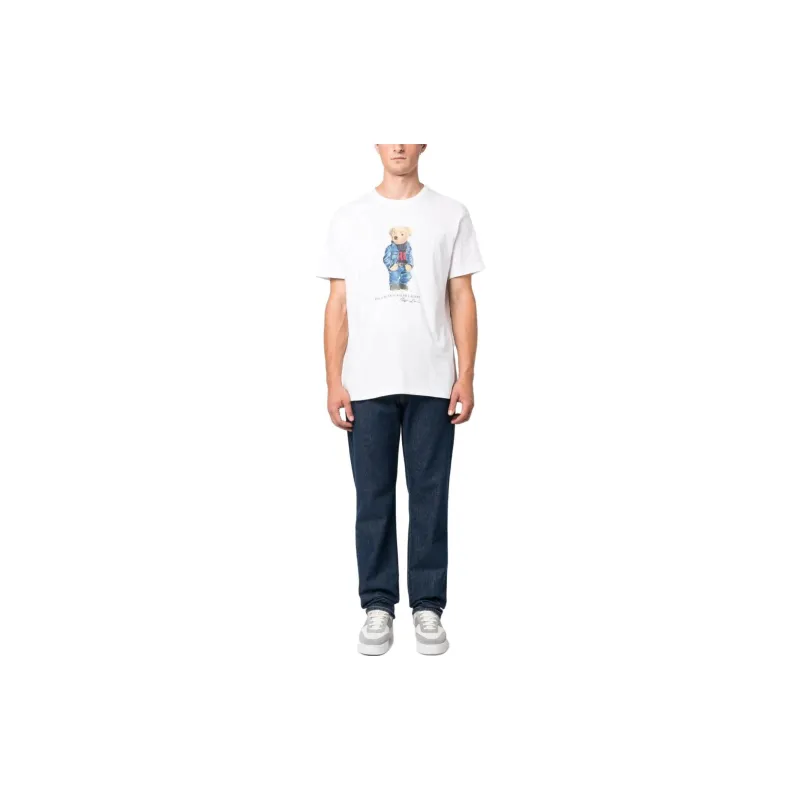 Polo Ralph Lauren T Shirts Men White-2
