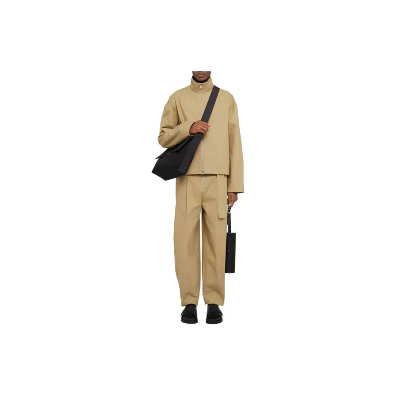 JIL SANDER + Drop Shoulder Oversized Fit Jacket-2