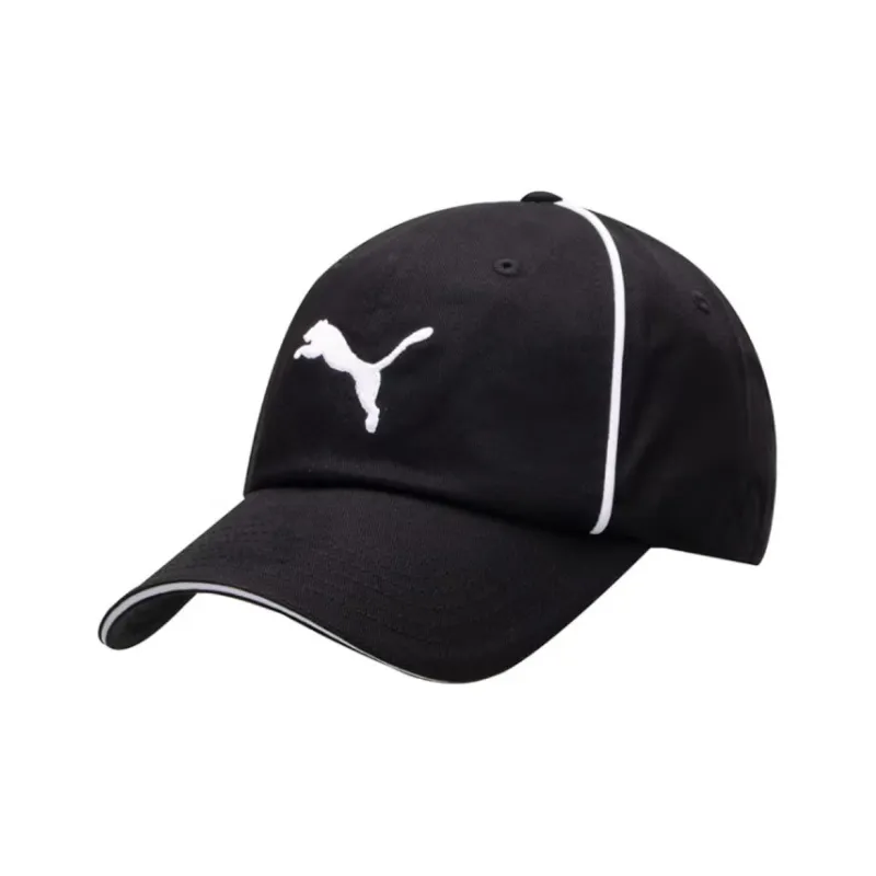 PUMA Polyester Baseball Caps Unisex Black/White-0