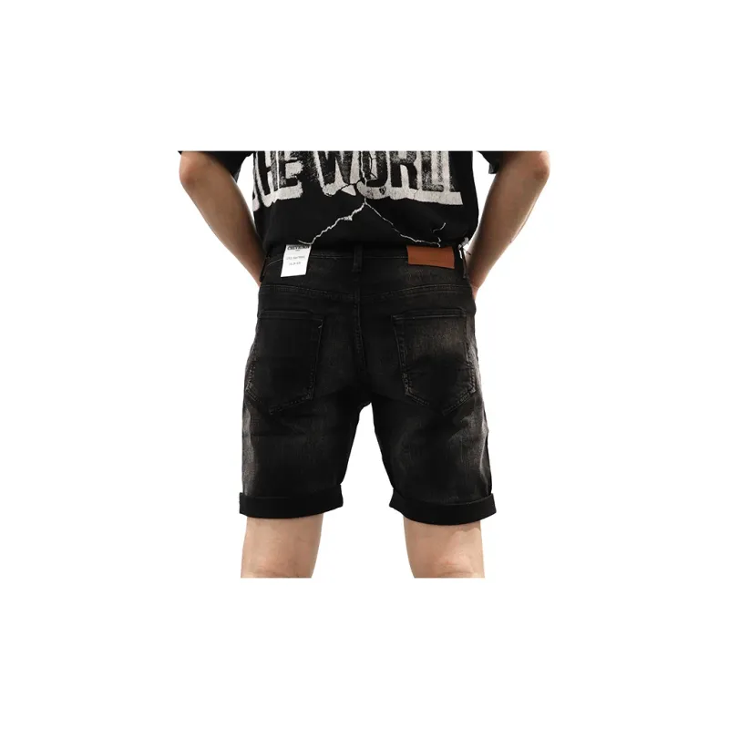 CHEVIGNON Denim Shorts Men's Dark Gray-3