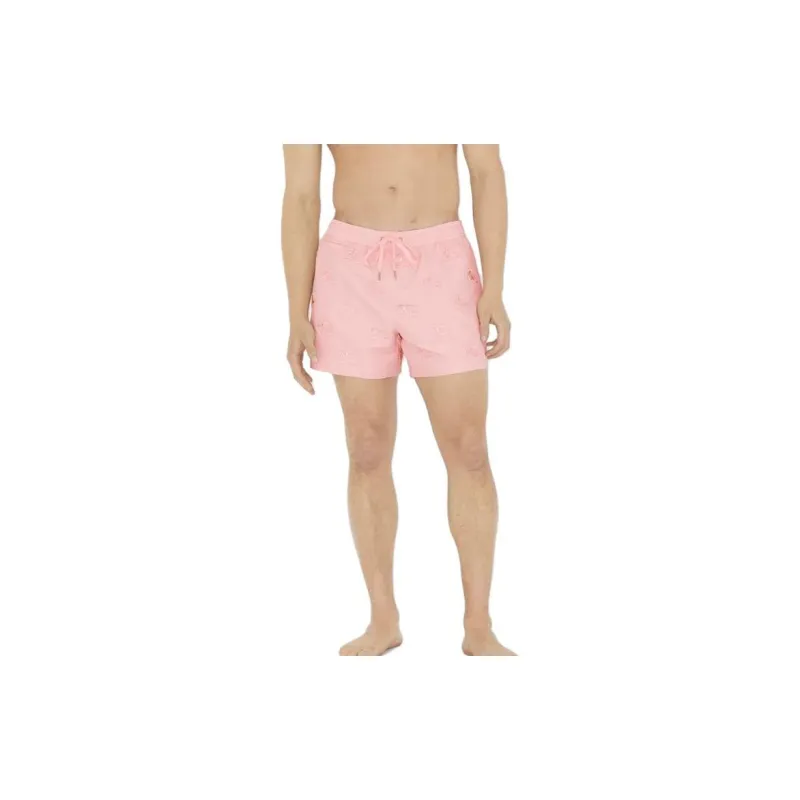Burberry Ekd Motif Embroidered Swim Shorts-1