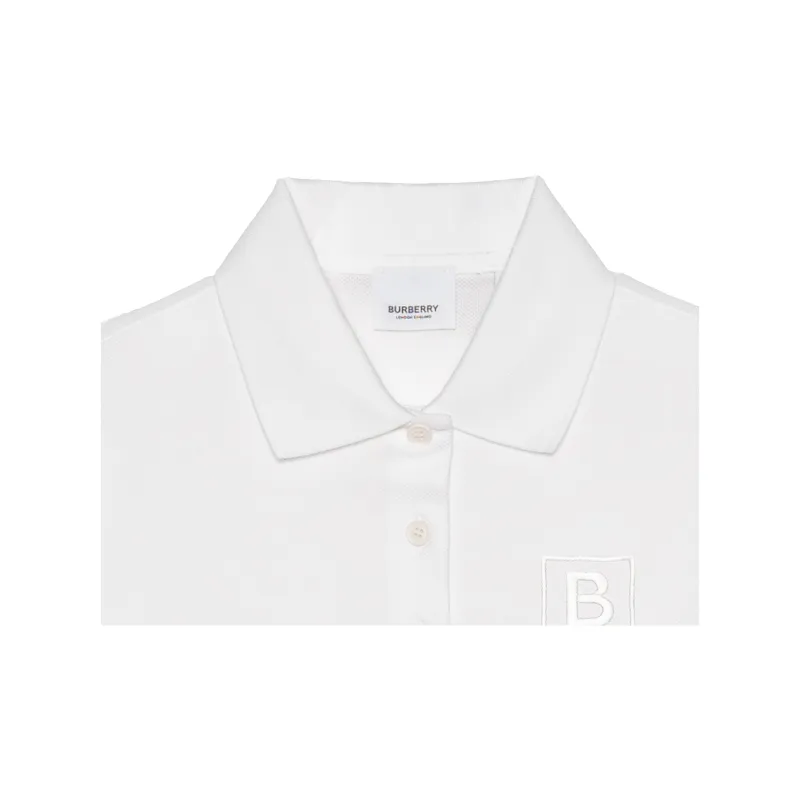 Burberry SS23 Polo Shirt Unisex White-4
