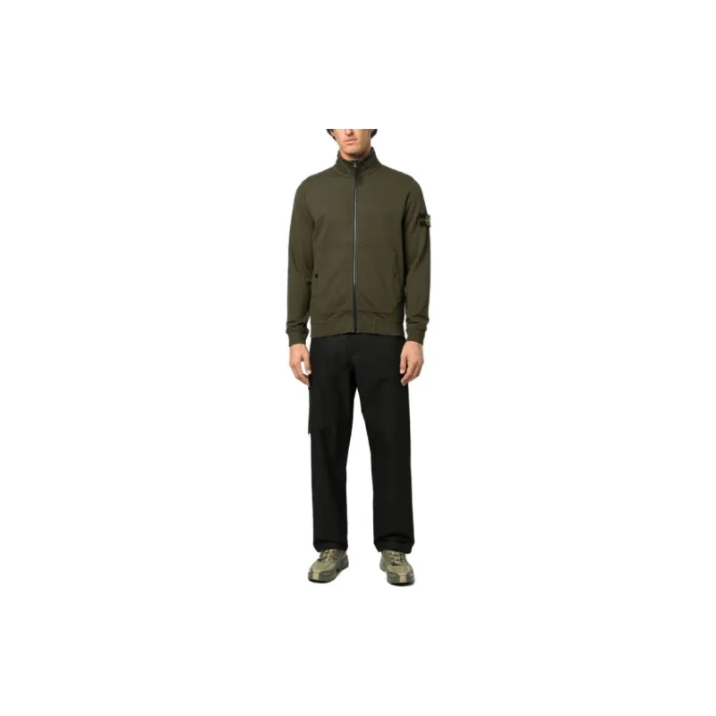 STONE ISLAND Jackets Men Brown-2