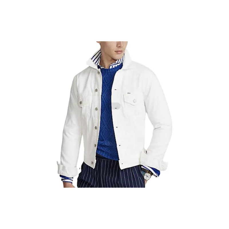 Polo Ralph Lauren Denim Jacket Men's White-1