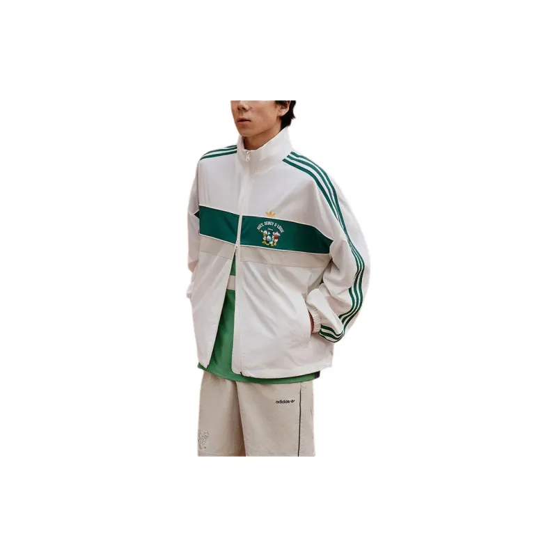 Adidas x Disney Disney Collaboration HDL WB U Jackets Coats Unisex White-2
