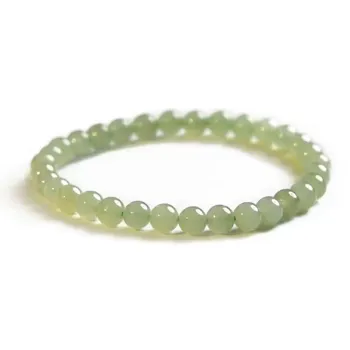 KING TAI SANG Hetian Jade Bracelets Women's Green Jade