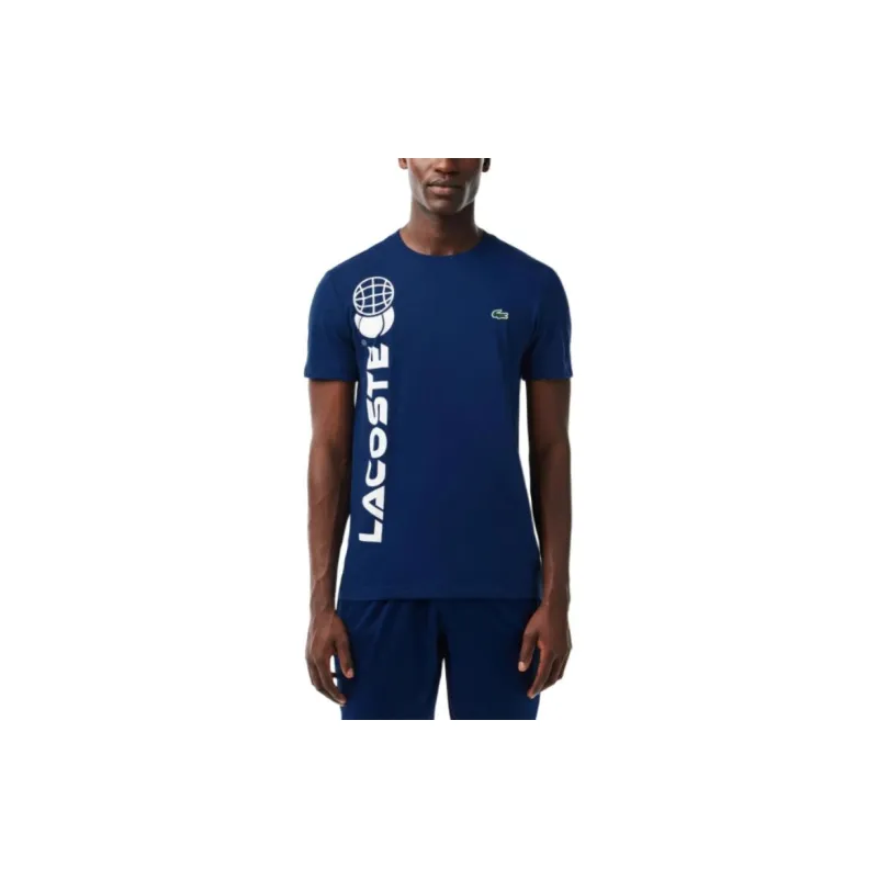LACOSTE Logo print Jersey T shirt-3