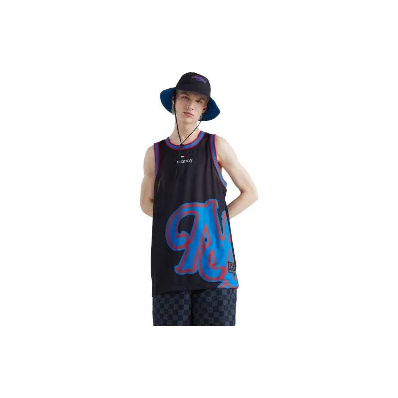 Tommy Hilfiger Basketball Jerseys Unisex Black BDS-3