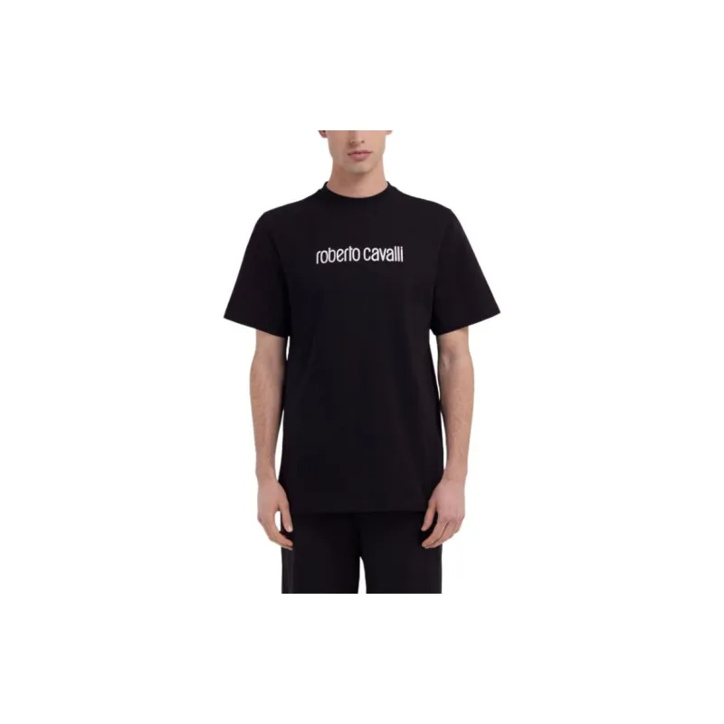 Roberto Cavalli Logo print T shirt-1