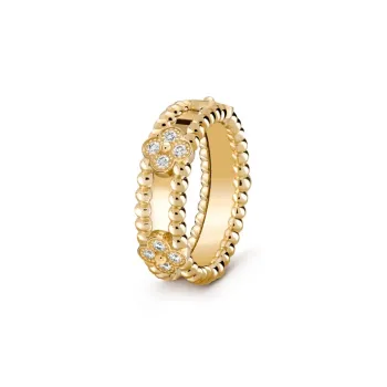 Van Cleef & Arpels Perlee Sweet Clovers Rings Women's