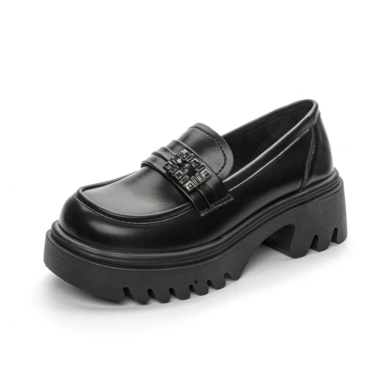 JNLVWA Loafers Women's Black/Beige-0