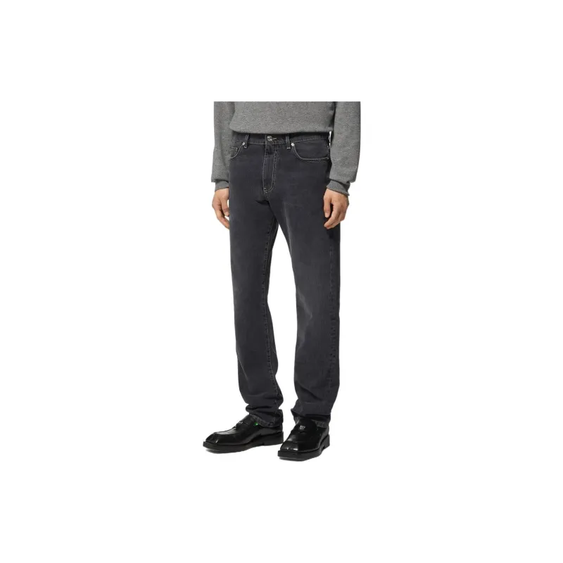 VERSACE Medusa Straight-Leg Denim Jeans-3