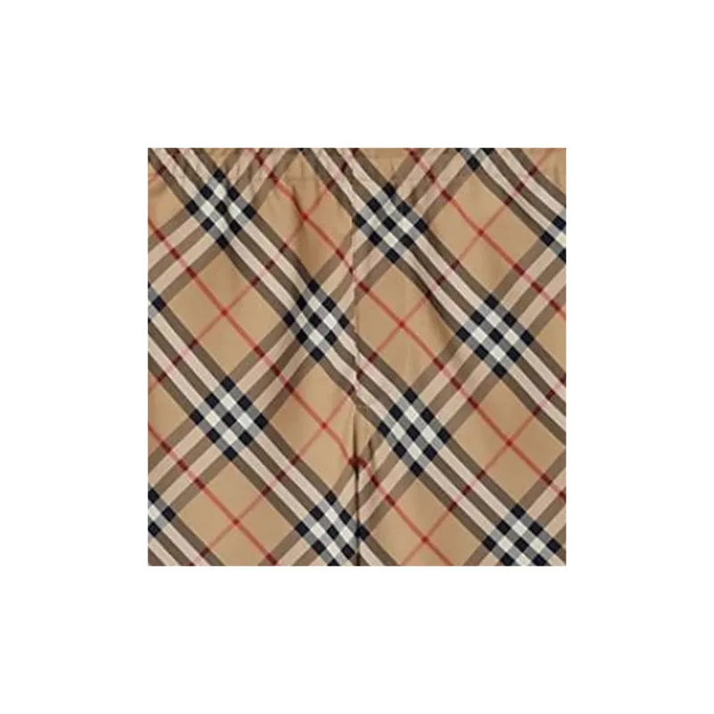 Burberry Vintage Check print Drawstring Shorts-6
