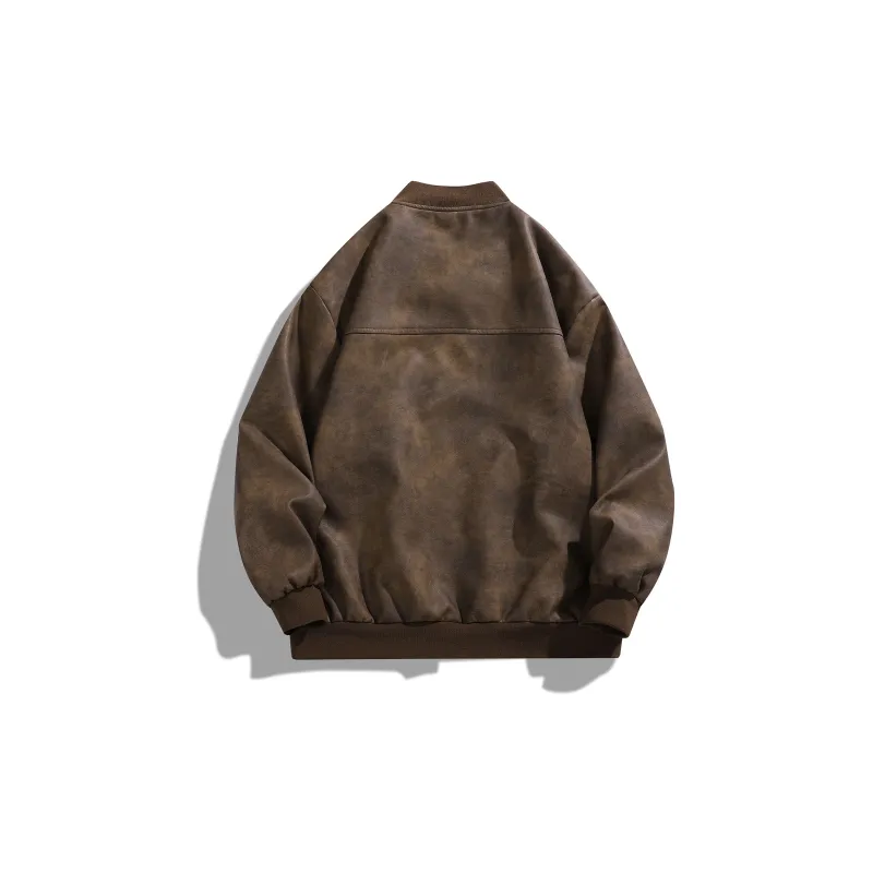 FASTFISH Leather Jackets Unisex-4