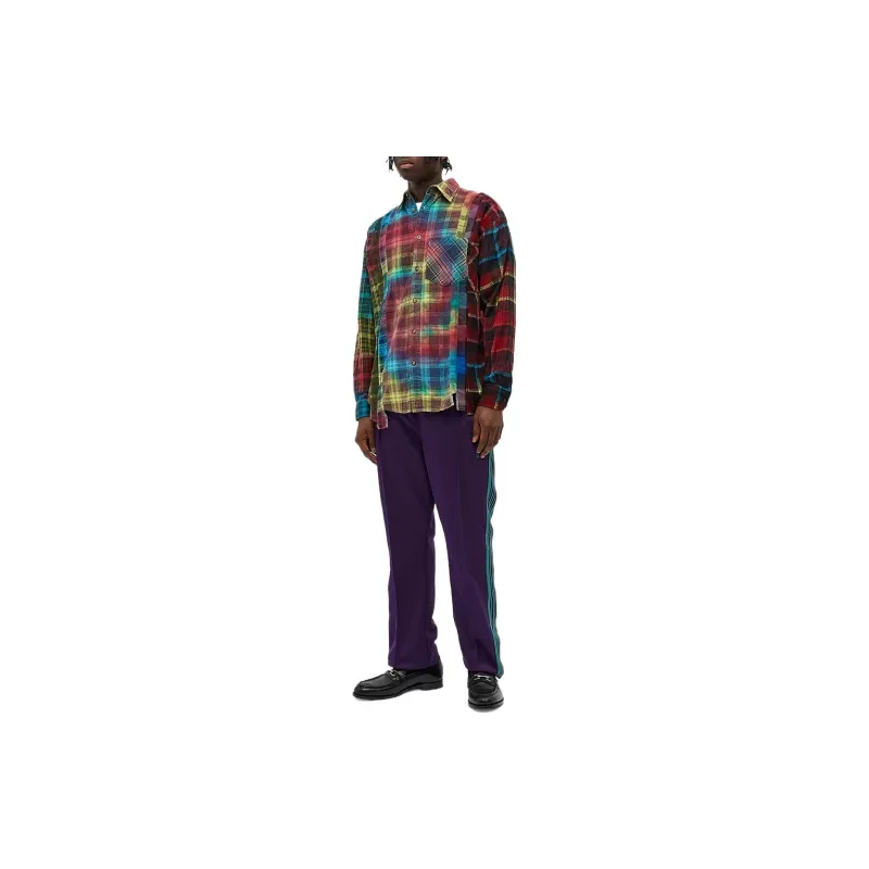 Needles Ribbon Flannel Shirt-1